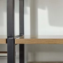 Red Living Étagère Ruoms IV - Imitation acacia / Noir 9 Red Living Étagère Ruoms IV - Imitation acacia / Noir -Meubles de salle à manger Soldes Magasin 1000355292 220603 031 DETAILS P000000001000355292