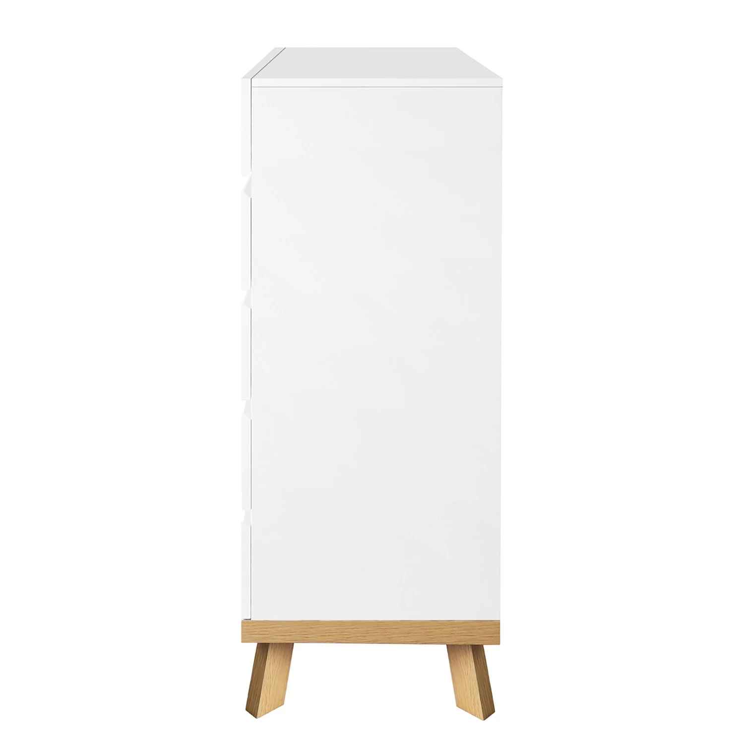 Norrwood Commode Skön - Blanc / Imitation chêne 5 Norrwood Commode Skön - Blanc / Imitation chêne – Image 5