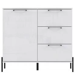 Loftscape Buffet Ozora - Blanc brillant / Blanc mat -Meubles de salle à manger Soldes Magasin 1000356695 220603 030 DETAILS P000000001000356695