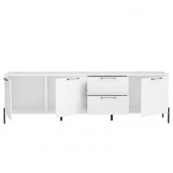 Loftscape Buffet Ozora III - Blanc brillant / Blanc mat -Meubles de salle à manger Soldes Magasin 1000356706 220603 031 DETAILS P000000001000356706