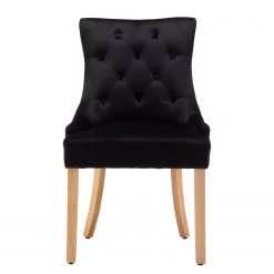 Loftscape Chaises capitonnées Thrall (lot de 2) - Noir 6 Loftscape Chaises capitonnées Thrall (lot de 2) - Noir -Meubles de salle à manger Soldes Magasin 1000356844 220615 030 DETAILS P000000001000356844