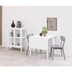 Mørteens Table pliante Rigby - Extensible - Blanc -Meubles de salle à manger Soldes Magasin 1000357418 220621 021 MOOD DETAILS P000000001000357418 mood