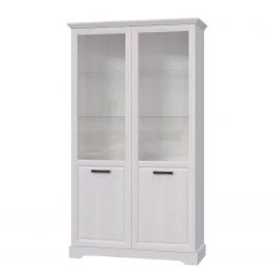 Ridgevalley Vitrine double New Dessa - Imitation pin blanc
