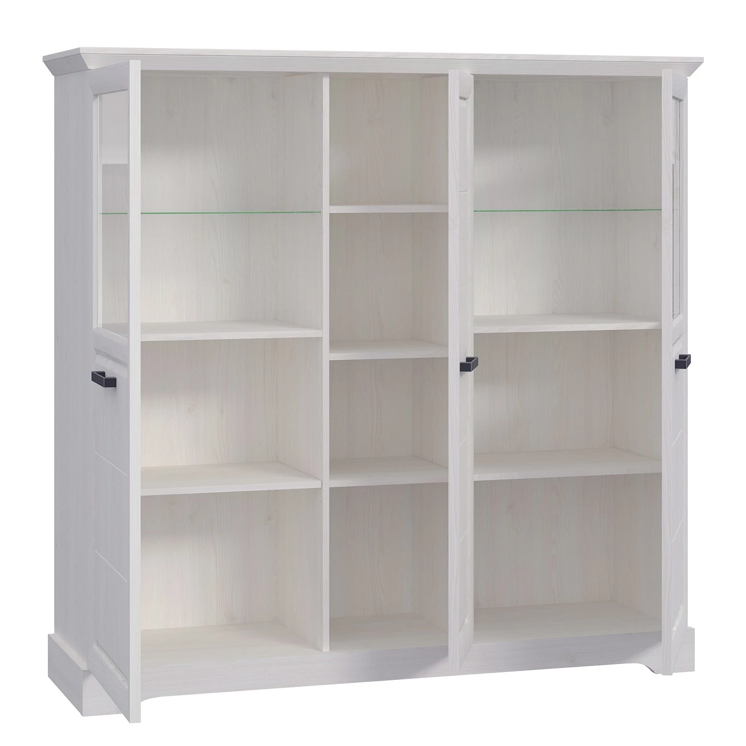 Ridgevalley Buffet haut New Dessa II - Imitation pin blanc 3 Ridgevalley Buffet haut New Dessa II - Imitation pin blanc – Image 3