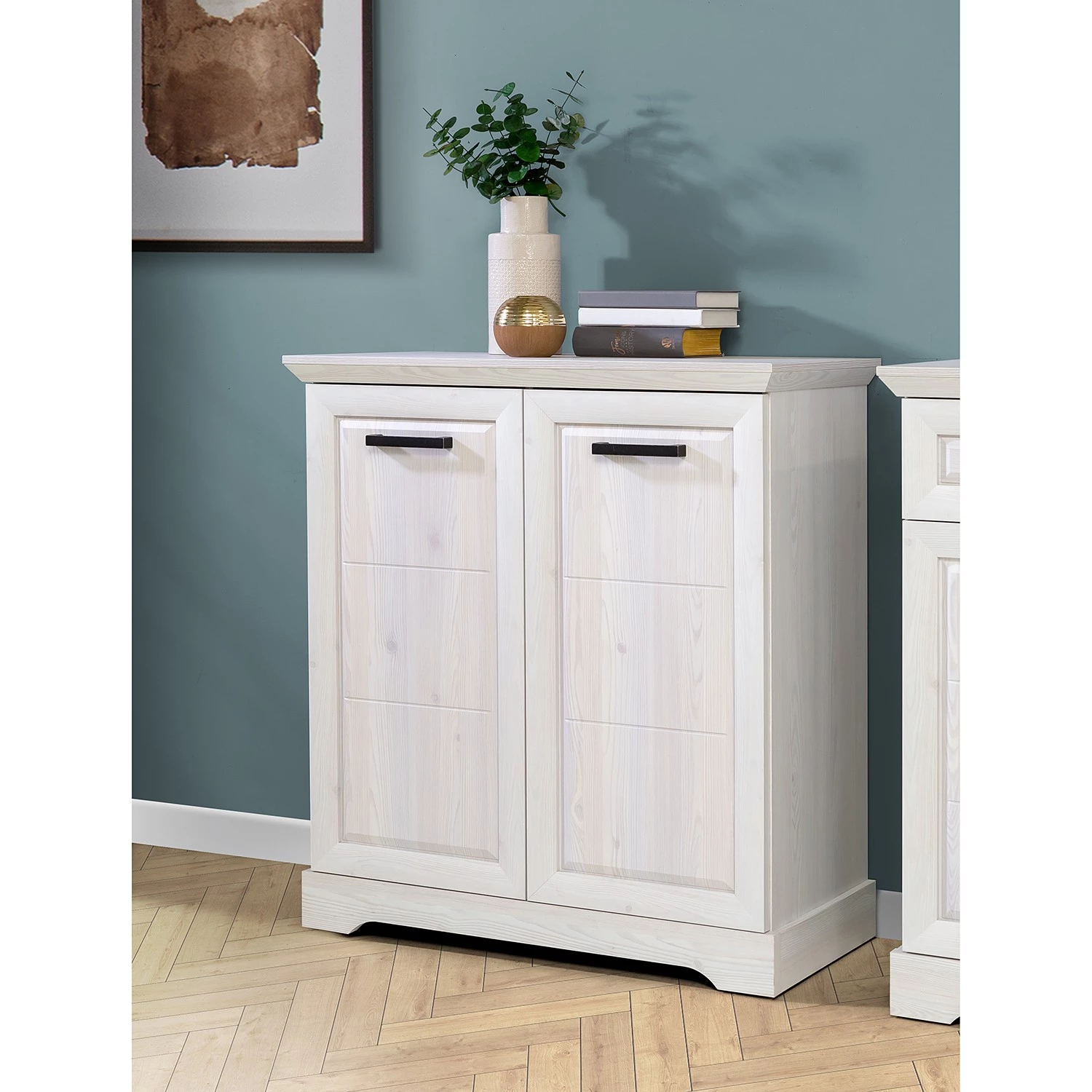 Ridgevalley Commode New Dessa II - Imitation pin blanc 2 Ridgevalley Commode New Dessa II - Imitation pin blanc – Image 2