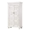 Ridgevalley Armoire Missoula - Manguier massif - Blanc vintage