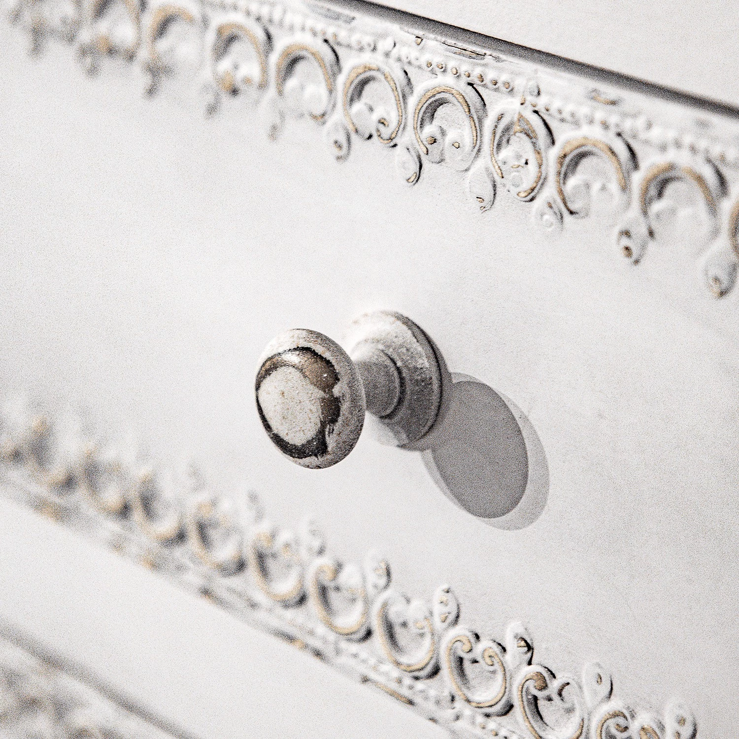 Ridgevalley Commode Missoula - Manguier massif - Blanc vintage 6 Ridgevalley Commode Missoula - Manguier massif - Blanc vintage – Image 6