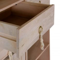 Ridgevalley Armoire Lumby - Manguier massif - Manguier clair / Gris 13 Ridgevalley Armoire Lumby - Manguier massif - Manguier clair / Gris -Meubles de salle à manger Soldes Magasin 1000359918 220621 040 DETAILS P000000001000359918