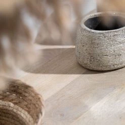 Ridgevalley Enfilade Lumby I - Manguier massif - Manguier clair / Gris -Meubles de salle à manger Soldes Magasin 1000359920 220621 040 DETAILS P000000001000359920