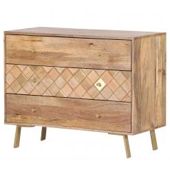 Naturoo Commode Yearby - Manguier massif - Manguier / Doré