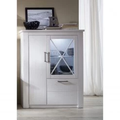 Trendteam Buffet haut Georgia - Imitation pin blanc -Meubles de salle à manger Soldes Magasin 1000362855 220623 021 MOOD DETAILS P000000001000362855 mood