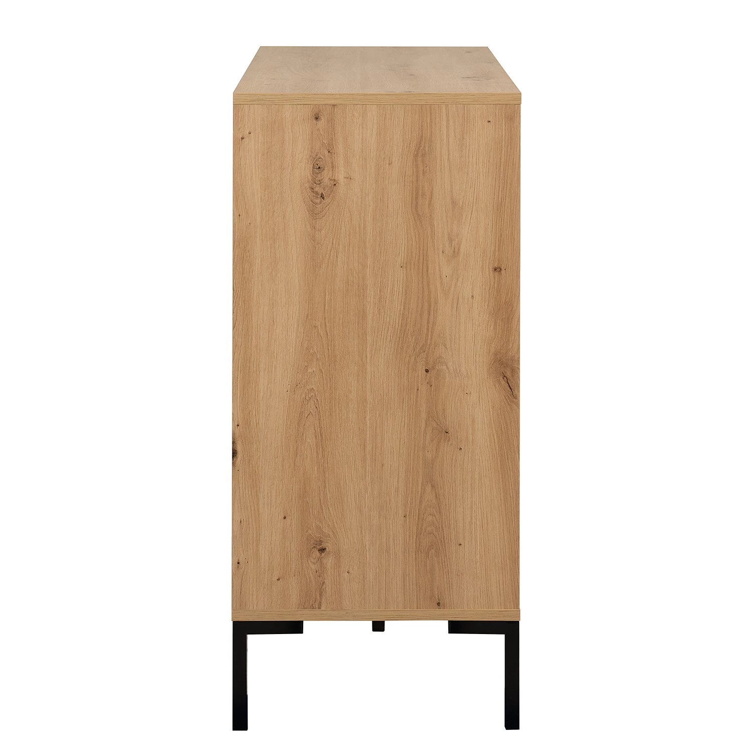 Loftscape Buffet Brochet II - Imitation chêne / Noir 9 Loftscape Buffet Brochet II - Imitation chêne / Noir – Image 9