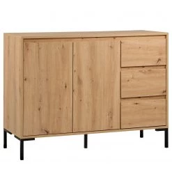 Loftscape Buffet Brochet II - Imitation chêne / Noir 28 Loftscape Buffet Brochet II - Imitation chêne / Noir -Meubles de salle à manger Soldes Magasin 1000363050 220704 038 DETAILS P000000001000363050