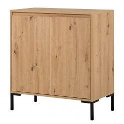 Loftscape Buffet Brochet I - Imitation chêne / Noir