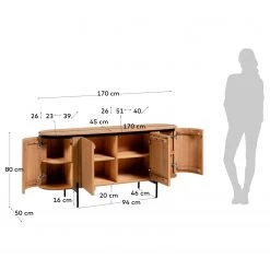 Red Living Buffet Lusaka - Manguier massif 31 Red Living Buffet Lusaka - Manguier massif -Meubles de salle à manger Soldes Magasin 1000363961 220714 500 SKETCH DETAILS P000000001000363961 sketch