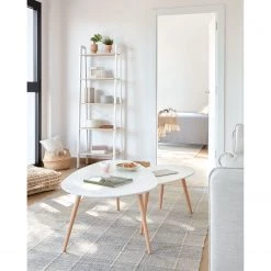 Norrwood Étagère Kalahari - Acier - Imitation chêne / Blanc -Meubles de salle à manger Soldes Magasin 1000363962 220714 021 MOOD DETAILS P000000001000363962 mood