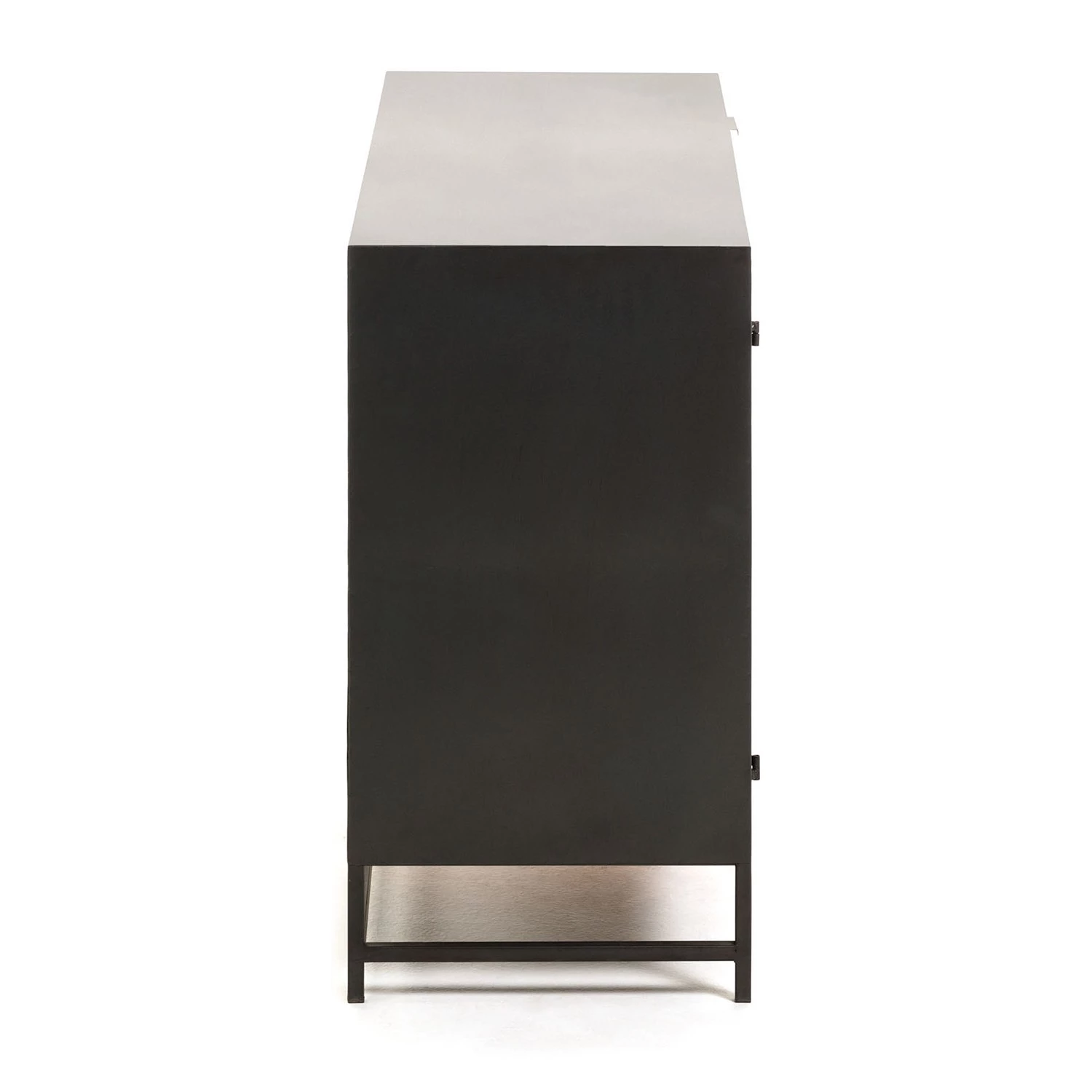 Red Living Buffet Kisumu - Cannage / Fer - Marron / Noir 9 Red Living Buffet Kisumu - Cannage / Fer - Marron / Noir – Image 9