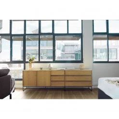 Red Living Commode Tabora I - Placage en bois véritable - Chêne -Meubles de salle à manger Soldes Magasin 1000363970 220714 021 MOOD DETAILS P000000001000363970 mood