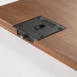 Naturoo Étagère Chipata - Partiellement en noyer massif -Meubles de salle à manger Soldes Magasin 1000363972 220714 055 DETAILS P000000001000363972