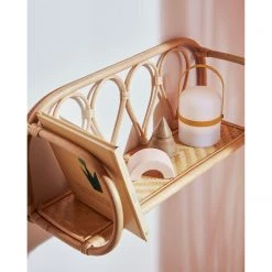 Naturoo Étagère murale Mansa - Étagère : rotin<br>Structure : bambou massif verni 8 Naturoo Étagère murale Mansa - Étagère : rotin<br>Structure : bambou massif verni -Meubles de salle à manger Soldes Magasin 1000363975 220714 021 MOOD DETAILS P000000001000363975 mood