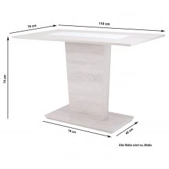 Table Vivala - Imitation bois ancien 11 Table Vivala - Imitation bois ancien -Meubles de salle à manger Soldes Magasin 1000363997 220728 500 SKETCH DETAILS P000000001000363997 sketch