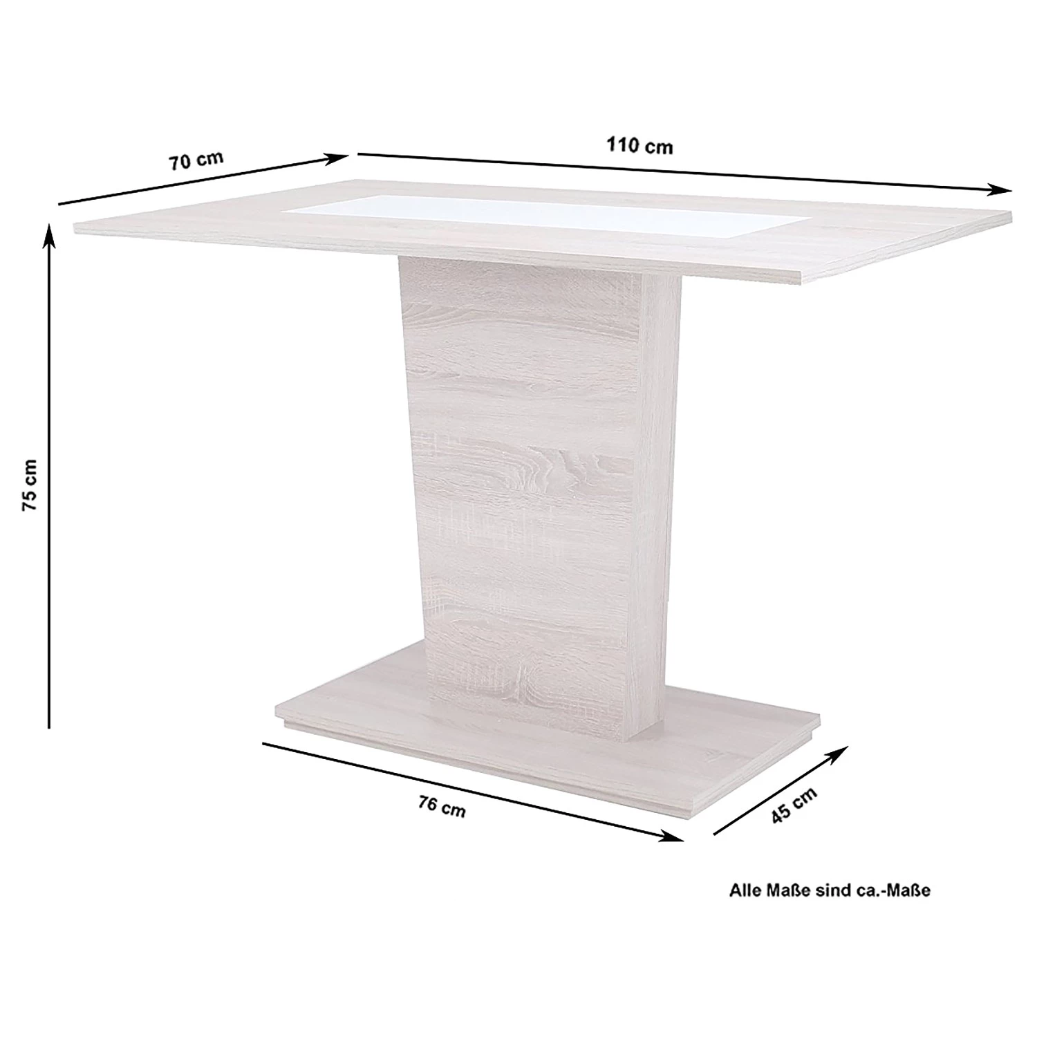 Table Vivala - Imitation bois ancien 6 Table Vivala - Imitation bois ancien – Image 6