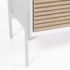 Norrwood Buffet Maredale II - Partiellement en frêne massif - Frêne / Blanc -Meubles de salle à manger Soldes Magasin 1000364002 220714 035 DETAILS P000000001000364002