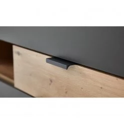 Fashion For Home Buffet Leox - Avec éclairage inclus - Graphite / Imitation chêne artisan 8 Fashion For Home Buffet Leox - Avec éclairage inclus - Graphite / Imitation chêne artisan -Meubles de salle à manger Soldes Magasin 1000364263 220719 045 DETAILS P000000001000364263