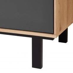 Fashion For Home Buffet Leox - Avec éclairage inclus - Graphite / Imitation chêne artisan 9 Fashion For Home Buffet Leox - Avec éclairage inclus - Graphite / Imitation chêne artisan -Meubles de salle à manger Soldes Magasin 1000364263 220719 050 DETAILS P000000001000364263