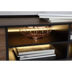 Red Living Buffet Trylith I - Imitation chêne rustique / Noir -Meubles de salle à manger Soldes Magasin 1000364622 220719 065 DETAILS P000000001000364622