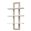 Loftscape Étagère murale Thurles - Imitation chêne Sonoma / Blanc