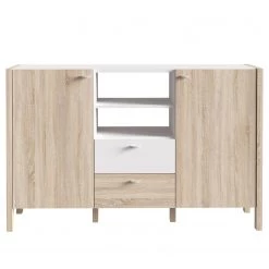 Loftscape Buffet Thurles I - Imitation chêne Sonoma / Blanc 9 Loftscape Buffet Thurles I - Imitation chêne Sonoma / Blanc -Meubles de salle à manger Soldes Magasin 1000364903 220722 030 DETAILS P000000001000364903