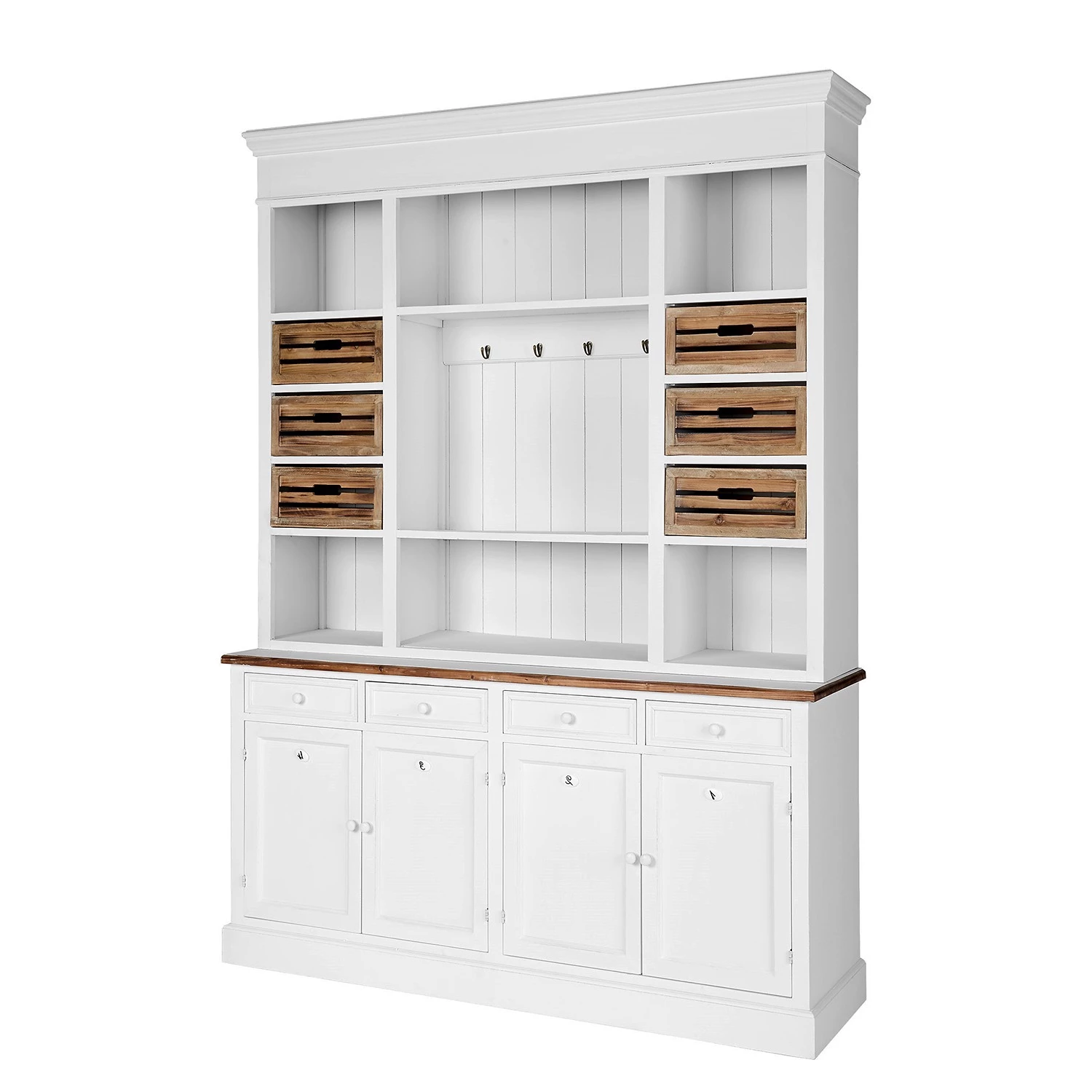 Butlers Buffet CAMPAGNE - Plaqué paulownia - Blanc 1 Butlers Buffet CAMPAGNE - Plaqué paulownia - Blanc