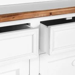 Butlers Buffet CAMPAGNE - Plaqué paulownia - Blanc 32 Butlers Buffet CAMPAGNE - Plaqué paulownia - Blanc -Meubles de salle à manger Soldes Magasin 1000365764 220728 060 DETAILS P000000001000365764