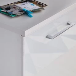 Germania Buffet Campo II - Verre - Blanc 9 Germania Buffet Campo II - Verre - Blanc -Meubles de salle à manger Soldes Magasin 1000366026 220809 031 DETAILS P000000001000366026