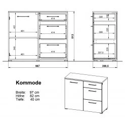 Germania Buffet Campo II - Verre - Blanc 11 Germania Buffet Campo II - Verre - Blanc -Meubles de salle à manger Soldes Magasin 1000366026 220809 500 SKETCH DETAILS P000000001000366026 sketch