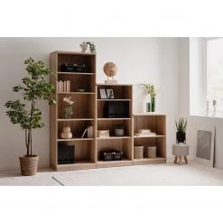 Loftscape Étagère Alcester - Imitation chêne Sonoma - Hauteur : 190 cm -Meubles de salle à manger Soldes Magasin 1000366183 220816 021 MOOD DETAILS P000000001000366183 mood