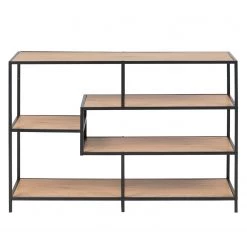 Red Living Étagère Coogee II - Imitation chêne / Noir -Meubles de salle à manger Soldes Magasin actona 02 11 2017 wohnen 5006864