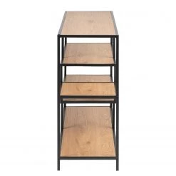 Red Living Étagère Coogee II - Imitation chêne / Noir -Meubles de salle à manger Soldes Magasin actona 02 11 2017 wohnen 5006872