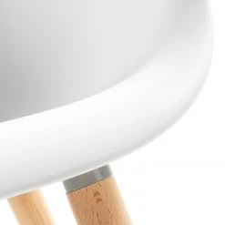 Mørteens Chaises à accoudoirs Cevo (lot de 2) - Blanc -Meubles de salle à manger Soldes Magasin armlehnenstuhl cevo 2er set kunststoff weiss 4194144