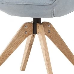 Mørteens Chaise à accoudoirs Ermelo I - rotatif - Tissu / Chêne massif - Bleu clair - 1 set 20 Mørteens Chaise à accoudoirs Ermelo I - rotatif - Tissu / Chêne massif - Bleu clair - 1 set -Meubles de salle à manger Soldes Magasin armlehnenstuhl ermelo webstoff eiche massiv hellblau 4026164