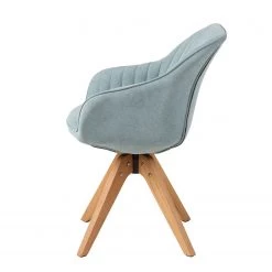 Mørteens Chaise à accoudoirs Ermelo I - rotatif - Tissu / Chêne massif - Bleu clair - 1 set 18 Mørteens Chaise à accoudoirs Ermelo I - rotatif - Tissu / Chêne massif - Bleu clair - 1 set -Meubles de salle à manger Soldes Magasin armlehnenstuhl ermelo webstoff eiche massiv hellblau 4162632