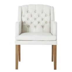 Maison Belfort Chaise à accoudoirs Austin - Tissu Kyra: Blanc 17 Maison Belfort Chaise à accoudoirs Austin - Tissu Kyra: Blanc -Meubles de salle à manger Soldes Magasin armlehnstuhl austin webstoff weiss 312959