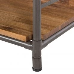 Ars manufacti Bar Atelier - Acacia partiellement massif / Métal - Acacia / Anthracite -Meubles de salle à manger Soldes Magasin bar atelier akazie teilmassiv 1832722