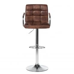 Fredriks Chaise de bar Fitzgerald - Marron vieilli / Chrome - 1 chaise 12 Fredriks Chaise de bar Fitzgerald - Marron vieilli / Chrome - 1 chaise -Meubles de salle à manger Soldes Magasin barhocker fitzgerald ii kunstleder antikbraun chrom 4546476