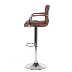 Fredriks Chaise de bar Fitzgerald - Marron vieilli / Chrome - 1 chaise 13 Fredriks Chaise de bar Fitzgerald - Marron vieilli / Chrome - 1 chaise -Meubles de salle à manger Soldes Magasin barhocker fitzgerald ii kunstleder antikbraun chrom 4546480