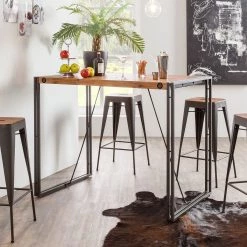 Ars manufacti Tabourets de bar Manchester (lot de 2) - Acacia massif / Métal - Acacia / Anthracite 12 Ars manufacti Tabourets de bar Manchester (lot de 2) - Acacia massif / Métal - Acacia / Anthracite -Meubles de salle à manger Soldes Magasin barhocker manchester 2er set akazie massiv metall 4873812