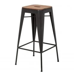 Ars manufacti Tabourets de bar Manchester (lot de 2) - Acacia massif / Métal - Acacia / Anthracite 13 Ars manufacti Tabourets de bar Manchester (lot de 2) - Acacia massif / Métal - Acacia / Anthracite -Meubles de salle à manger Soldes Magasin barhocker manchester 2er set akazie massiv metall 4873820