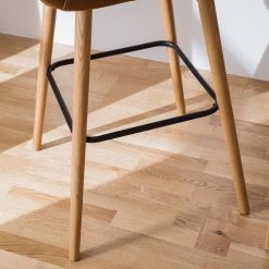 Mørteens Chaises de bar Nicholas I - Imitation cuir / Chêne massif - Marron vintage - Lot de 2 19 Mørteens Chaises de bar Nicholas I - Imitation cuir / Chêne massif - Marron vintage - Lot de 2 -Meubles de salle à manger Soldes Magasin barstuhl nicholas i 2er set kunstleder eiche massiv vintage braun 4793708