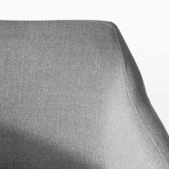 Mørteens Chaises de bar Nicholas II - Granit - Lot de 2 -Meubles de salle à manger Soldes Magasin barstuhl nicholas ii webstoff 2er set eiche massiv granit 4783780